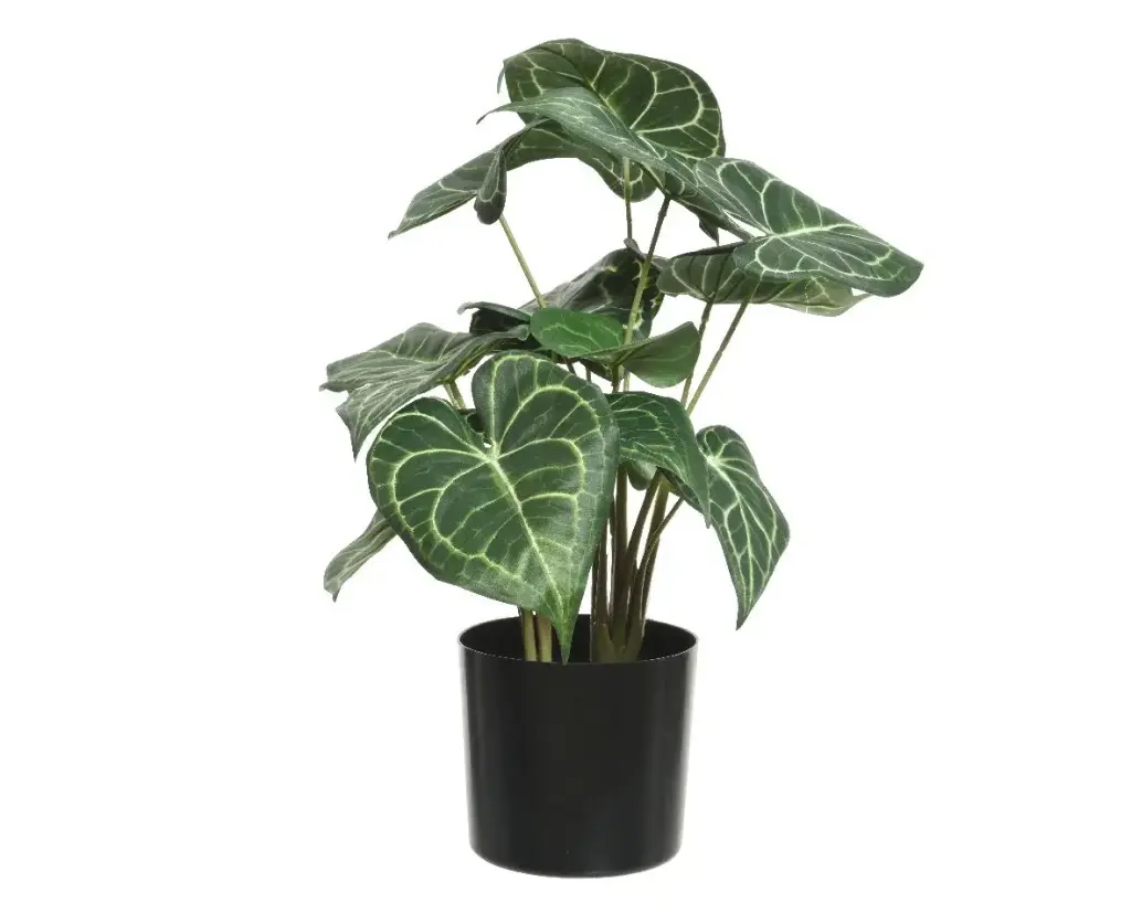 Kunstlill flamingolill 33x31x h41cm