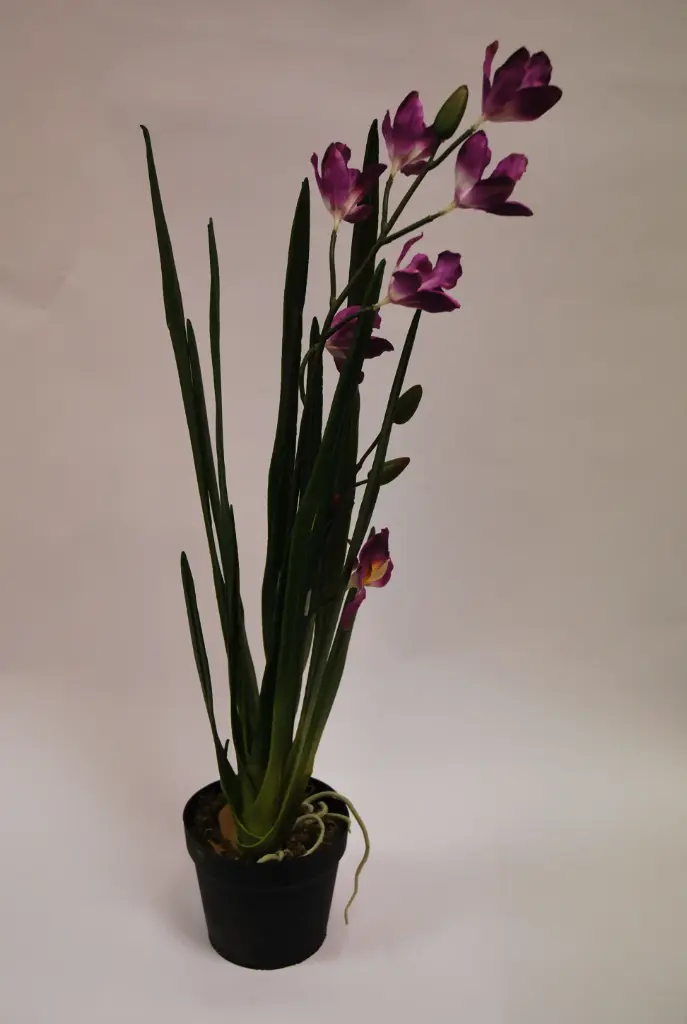 Kunstlill orhidee potis 61cm