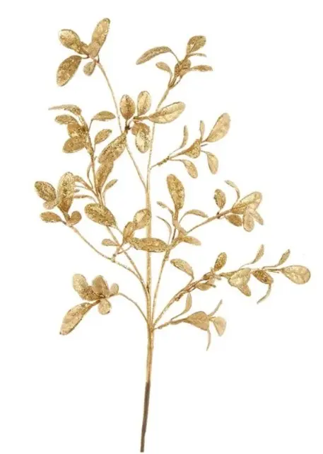 Kunstoks kuldsed lehed 68cm