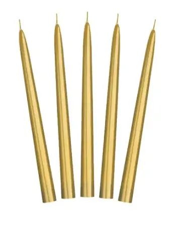 Küünal 24cm kuldne