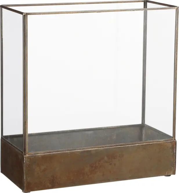 Küünlaalus Glacial kuldne 30,5xw13xh32cm