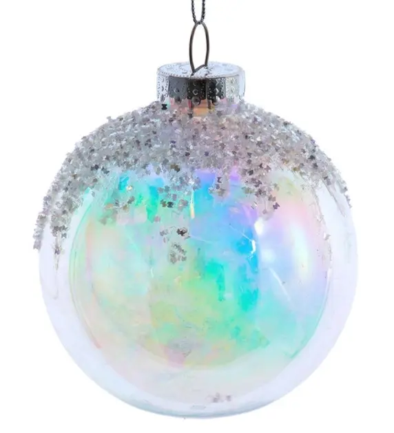 Kuuseehe Jõulukuul Iridescent 12cm