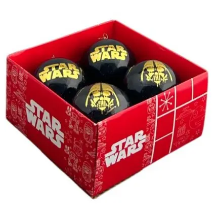 Kuuseehe jõulukuul Star Wars 4tk/pk