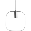 Laelamp Shape E27 30x30cm hõbe