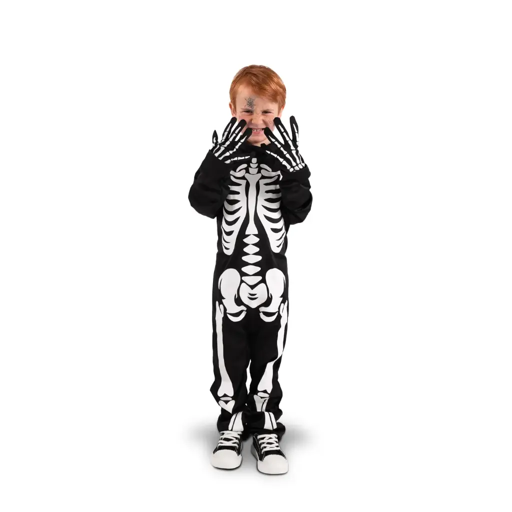 Laste kostüüm Skeleton, suurus 116-128