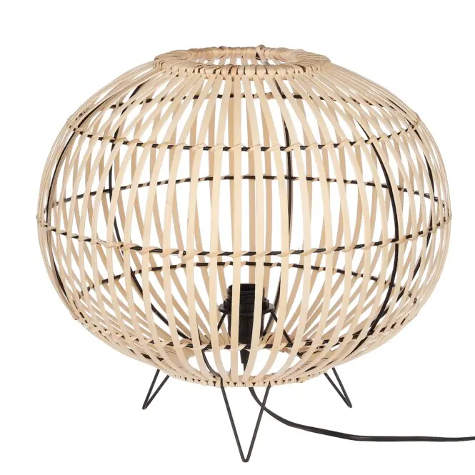 Laualamp Aline helepruun h39xd42cm