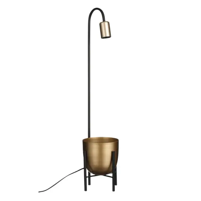 Laualamp Bogart kuld h70 d16cm