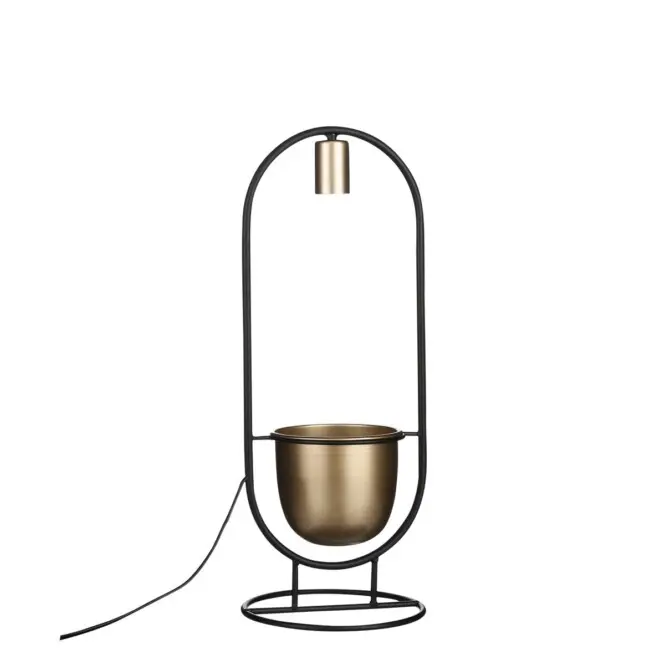 Laualamp Brett kuld h55cm