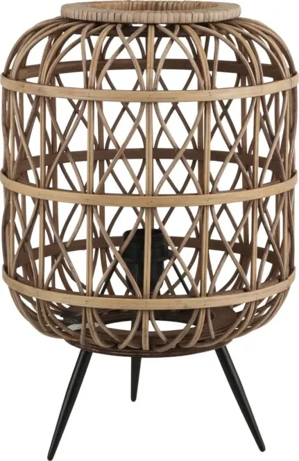 Laualamp Lea h43 d27cm pruun