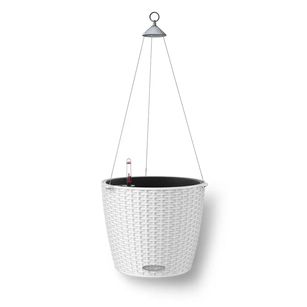 Amplipott Lechuza Nido Cottage d28cm valge