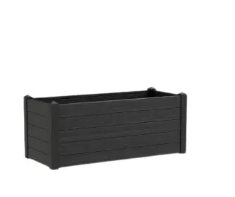 Flower box Trama 100x42x40cm gray