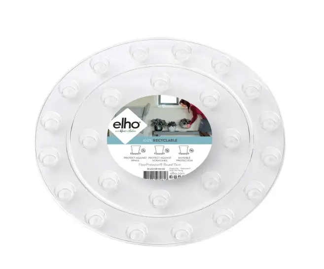 Lillepoti alus läbipaistev Elho d10cm
