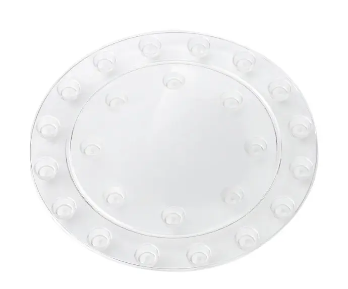 Lillepoti alus Elho d12,5cm läbipaistev