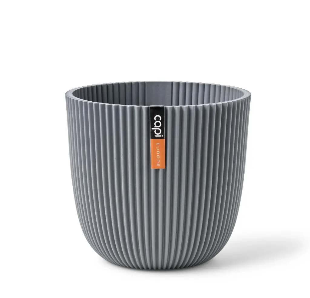 Lillepott Ball Groove d16,5 h15cm hall