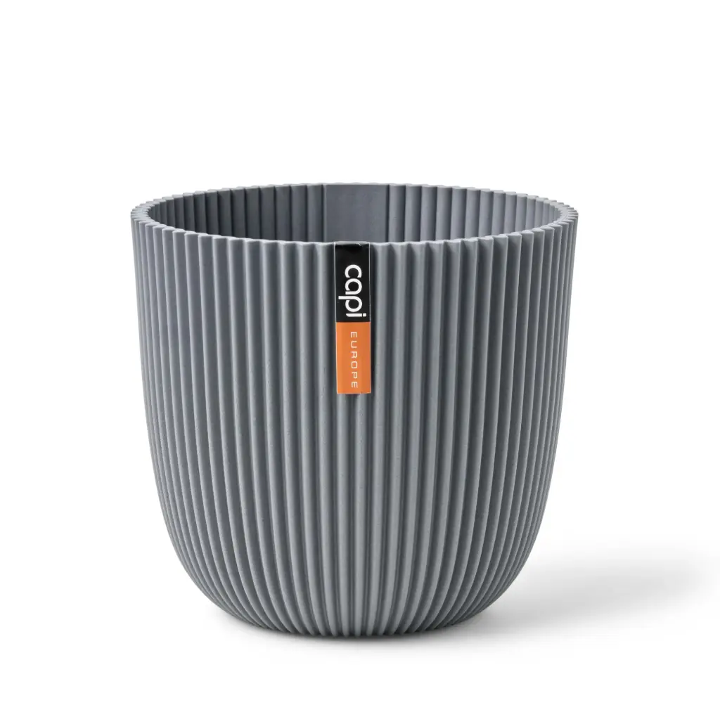 Lillepott Ball Groove d21,5 h20cm hall