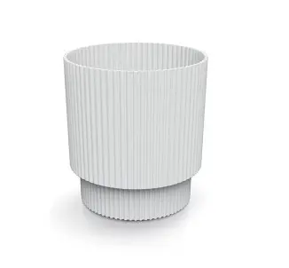 Lillepott Milly d17cm valge