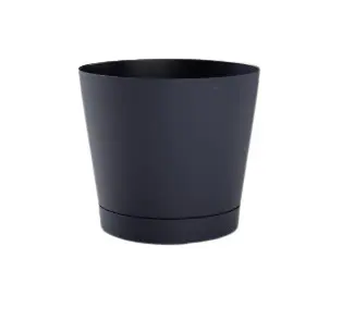 Flower pot Orione h22cm d24cm gray