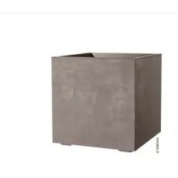 Lillepott plastik Millennium h39cm helehall