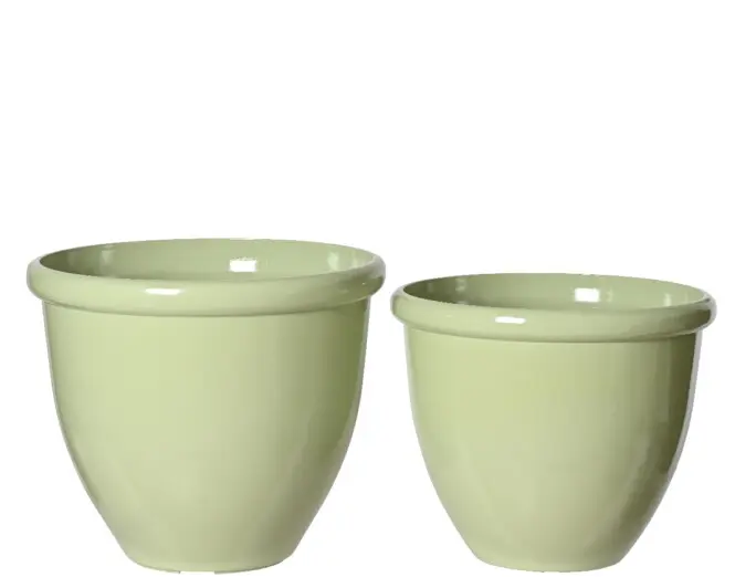 Lillepott plastik roheline d44cm