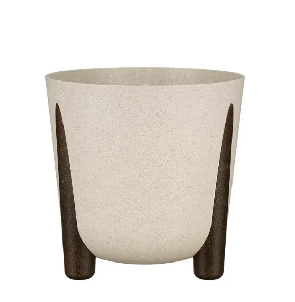 Lillepott Ristretto d25,5 h25cm kreem