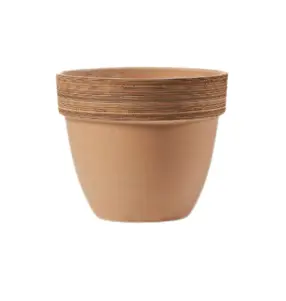 Savipott Saturno d30cm terra/pruun