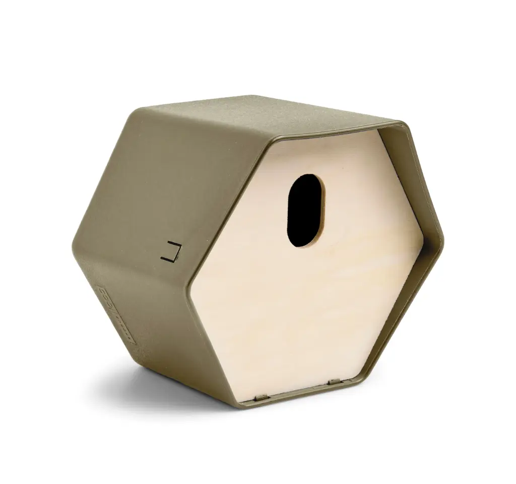 Linnumaja Hive 23x19x20cm roheline