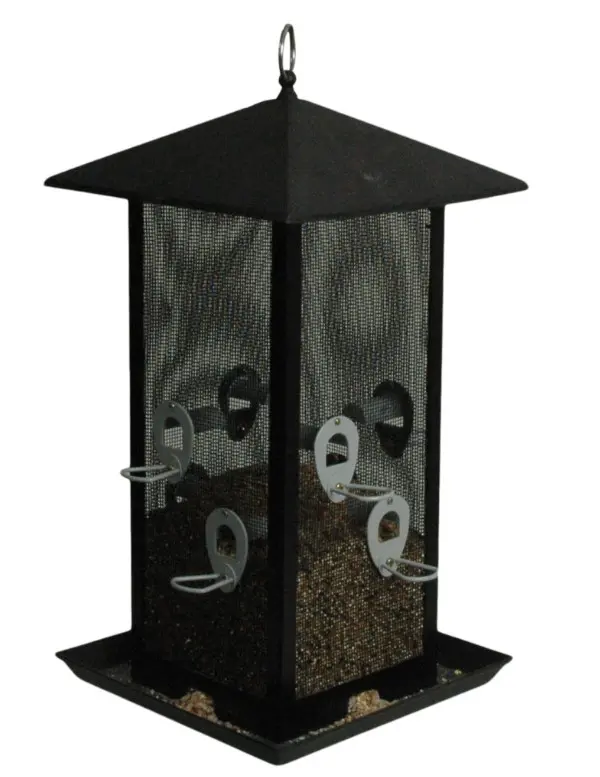 Linnusöögimaja seemnetele (kandiline) H45cm, 25x25