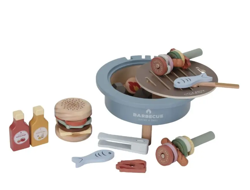 Little Dutch puidust grilli komplekt