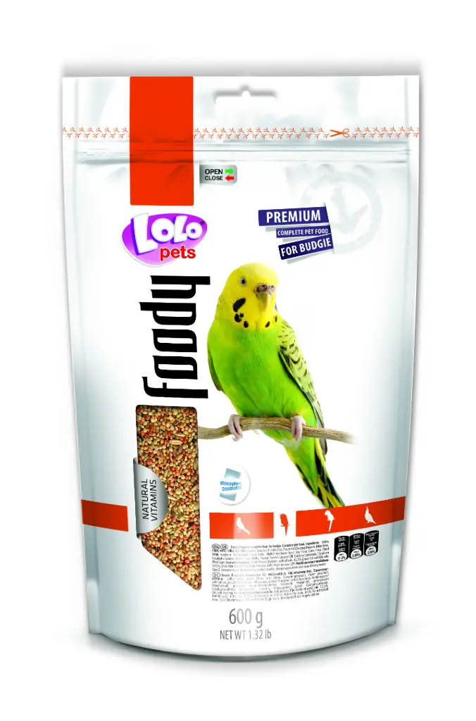 LoLo FOODY täissööt viirpapagoidele 600g