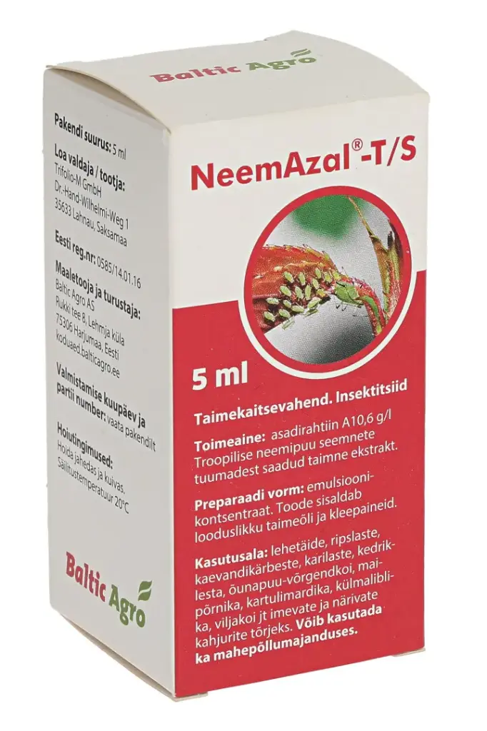 Looduslik kahjuritõrje NeemAzal TS 5ml