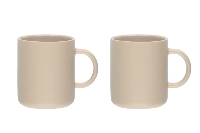 Maku kruusid beež 2tk kmpl.330ml