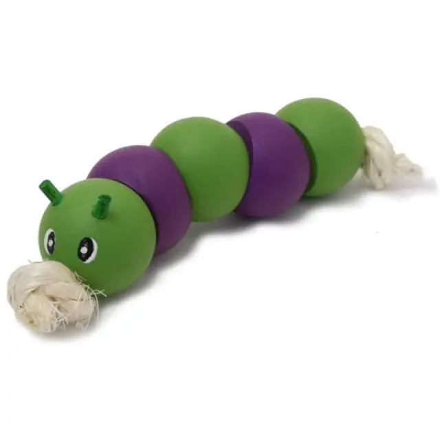 Mänguasi Röövik puit Woodies Caterpillar