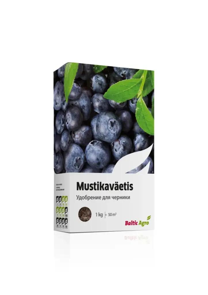 Mustikaväetis Baltic Agro karbis 1kg