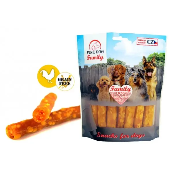 Närimispulk Fine Dog kana 150g