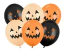 Õhupall Halloweeni kõrvits 30cm (6 tk/pk)