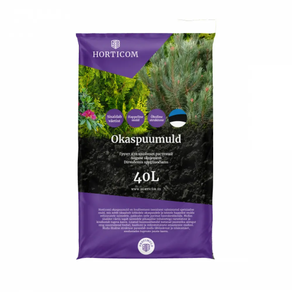 Okaspuumuld Horticom 40L