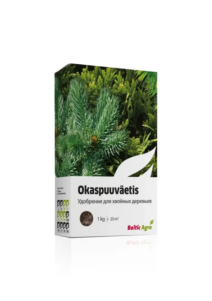 Okaspuuväetis Baltic Agro 1kg karbis