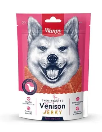 Wanpy ahjus röstitud hirveliha 100g
