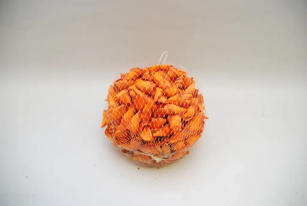 Wood petals 150gr oranž