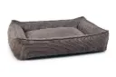 Pesa koerale Ribbed 95x80x23 pruun