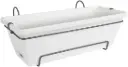 Rõdukast Barcelona kinnit. valge 50cm