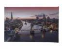 Seinapilt talvine London LED 58x38cm