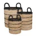 Sisustuskorv Callo h51 d36cm pruun