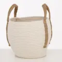 Sisustuskorv Takeo kreem h25cm
