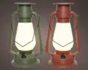 Solar latern plastik valik d14xh30cm