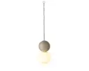 Solar valgusti rippuv hall d10x20cm