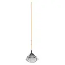 Solid lehe/murureha metall lamedad piid 44cm puitvarrega 