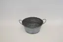 Tsinkkauss "Yoline" 18*8,5 hall/valge