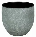 Ümbrispott Alvito keraamiline h16cm d18cm hall