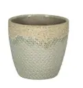 Ümbrispott Amora keraamiline h13cm d14cm hall